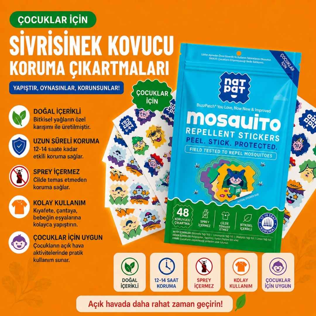 Sivrisinek Kovucu Çıkartma