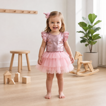 Noria Princess Pembe Tütü Parti Takımı