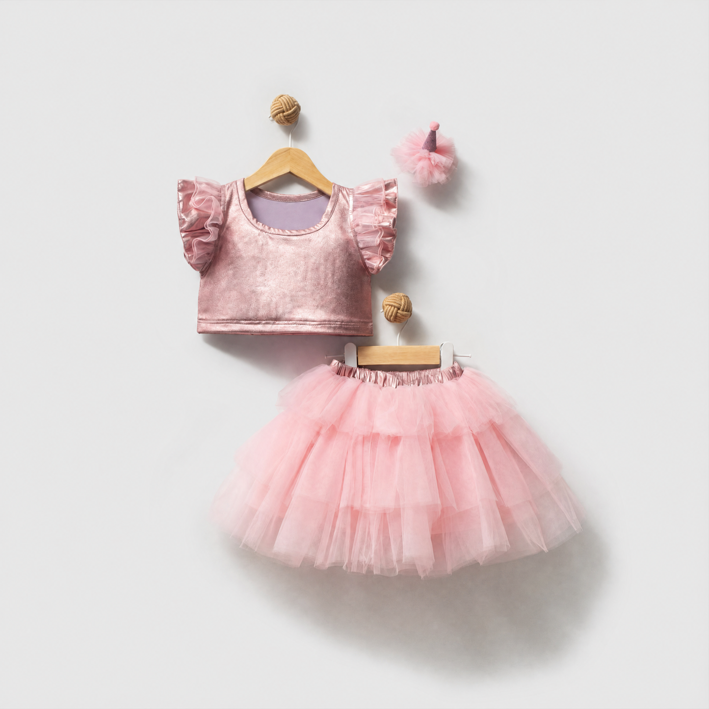 Noria Princess Pembe Tütü Parti Takımı