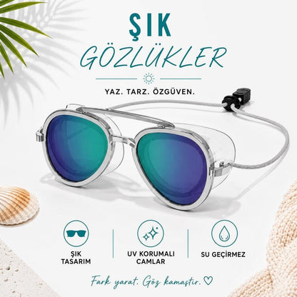 UV Korumalı Net Görüşlü Yüzme Gözlüğü