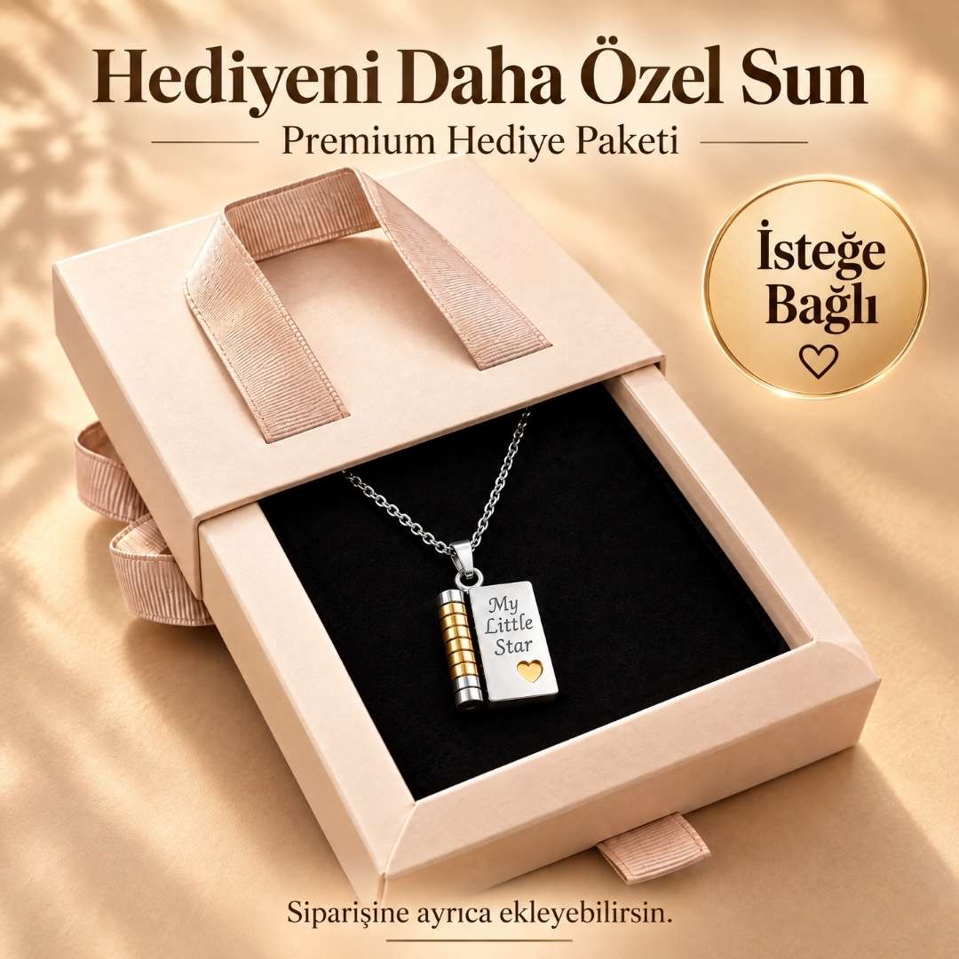 Daima Seninle – Mesajlı Kitap Kolye