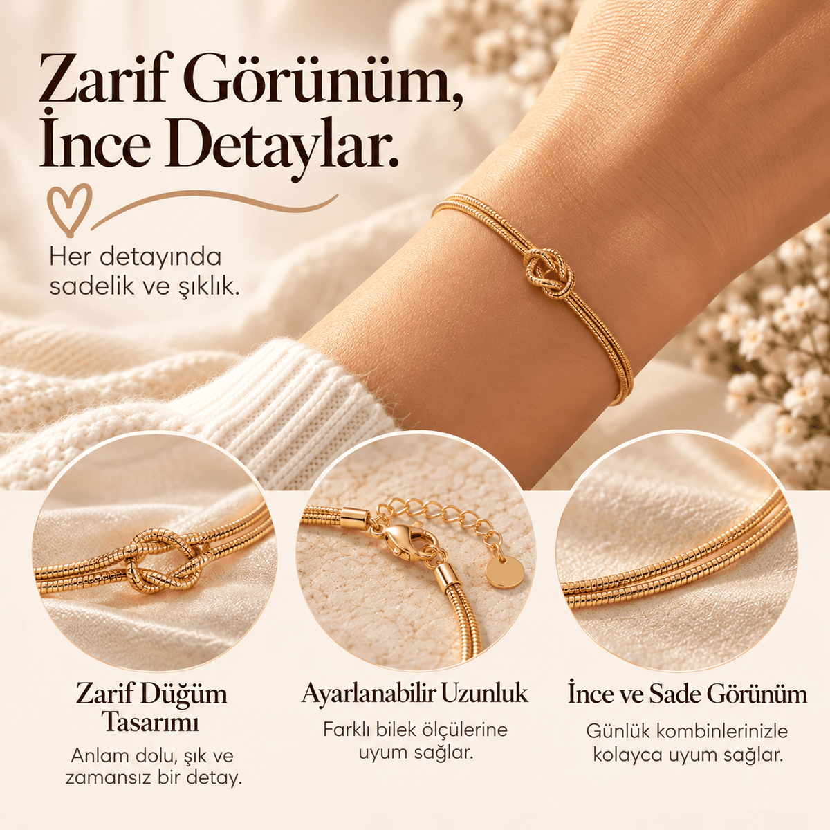 Sonsuz Bağ – Düğüm Bileklik