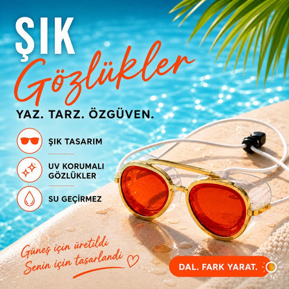 UV Korumalı Net Görüşlü Yüzme Gözlüğü