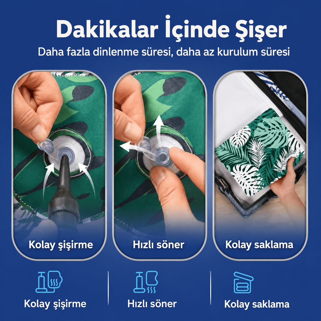 Katlanabilir Havuz ve Deniz Koltuğu