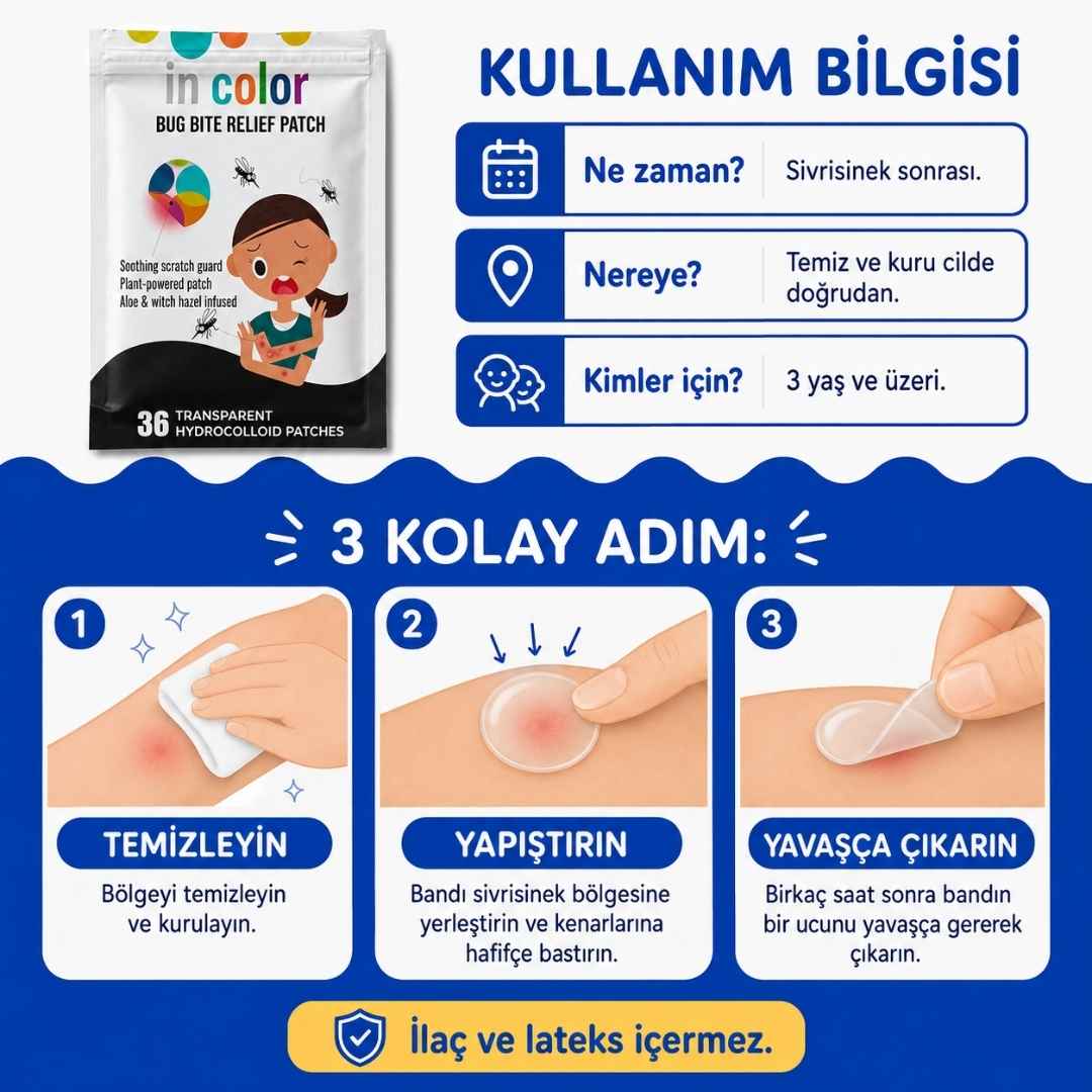 Noria Kids Sinek Isırığı Bandı